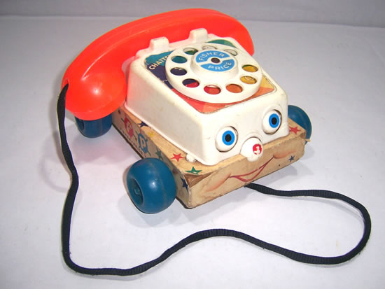 telefono chatter fisher price